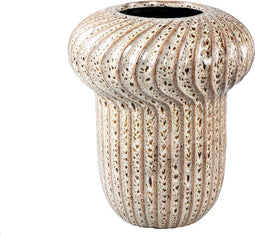 PTMD Bloempot Sindi - 25x25x30 cm - Keramiek - Bruin