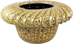 PTMD Bloempot Sindi - 35x35x19 cm - Keramiek - Geel