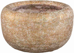 PTMD Bloempot Skye-leigh - 29x29x18 cm - Cement - Taupe