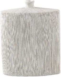 PTMD Bloempot Taine - 20x7x25 cm - Keramiek - Creme