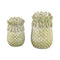 PTMD Bloempot Tamiah - 17x17x27 cm - Keramiek - Groen