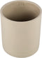 PTMD Bloempot Vik - 24x24x27 cm - Cement - Taupe