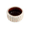 PTMD Bloempot Xakie - 20x20x10 cm - Keramiek - Creme