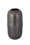 PTMD Bloempot Yourne - 16x16x33 cm - Aluminium - Zilver