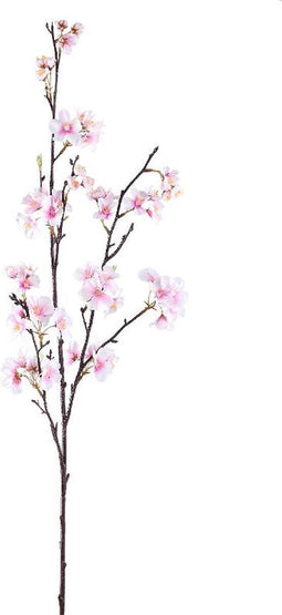 PTMD Blossom Flower White And Purple Blossom Spray