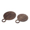 PTMD Borrelplank Edvin - 52x40x2 cm - Hout - Bruin