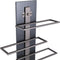 PTMD Brendan Brown Steel Wall Wine Rack Layers S