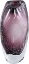 PTMD Bryce Purple Thick Angular Glass Vase Regular