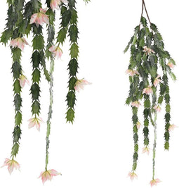 PTMD Cactus Kunsttak Hangend - 90 x 34 x 105 cm - Groen