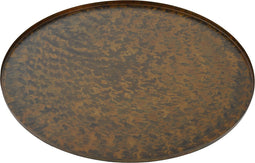 PTMD Cars Brass Antique Iron Tray Round L