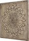 PTMD Casa Brown MDF Carved Wallpanel Antique Look S