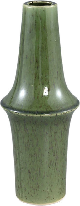 PTMD Cashay Dark Green Ceramic Pot With Ring S