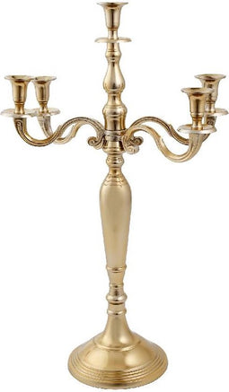 PTMD Castle Kandelaar - H51 x Ø41 cm - Aluminium - Goud