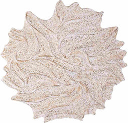 PTMD Ceanna Cream MDF Wall Panel Wavy Round S