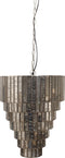 PTMD Ceylin Hanglamp - H51 x Ø40 cm - Staal - Zilver