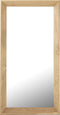 PTMD Chevar Natural Oak Wood Mirror Rectangle L