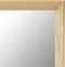 PTMD Chevar Natural Oak Wood Mirror Rectangle L