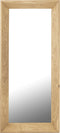 PTMD Chevar Natural Oak Wood Mirror Rectangle S