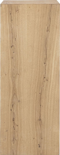 PTMD Chevar Natural Oak Wood Pedestal SV2