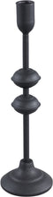 PTMD Ciba Black Iron Candleholder Minimal Taps M