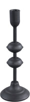 PTMD Ciba Black Iron Candleholder Minimal Taps S