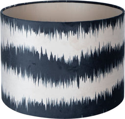 PTMD Claes Lampenkap - 30 x 30 x 21 cm - Fluweel - Beige