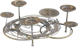 PTMD Clea Meervoudige Kandelaar - 55 x 48 x 19,5 cm - Ijzer - Messing