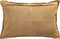 PTMD Cobie Camel Suede Leather Cushion Rectangle
