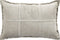 PTMD Cobie Taupe Suede Leather Cushion Rectangle