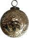 PTMD Crinkle Kerstbal - H8 x Ø7,5 cm - Glas - Goud