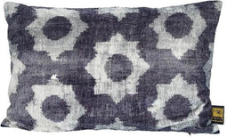 PTMD Cyoza Sierkussen Velvet - 60 x 40 x 10 cm - Katoen - Zwart