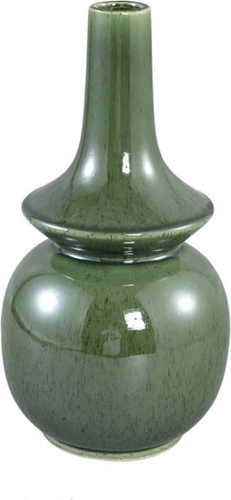PTMD Cyra Vaas - 18 x 18 x 34 cm - Keramiek - Groen