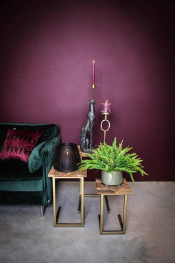 PTMD darryl goud decoratie beeld luidpaard poly ho