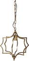 PTMD Declan Hanglamp - 37 x 32 x 147 cm - Ijzer - Goud - goud