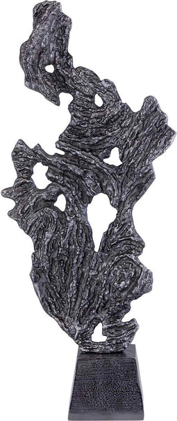 PTMD Deco Object Amato - 32x13x72 cm - Aluminium - Zilver