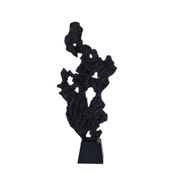 PTMD Deco Object Amato - 32x13x72 cm - Aluminium - Zwart