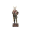 PTMD Deco Object Arne - 12x10x31 cm - Polyester - Paars