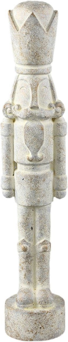 PTMD Deco Object Bastian - 12x12x60 cm - Cement - Creme