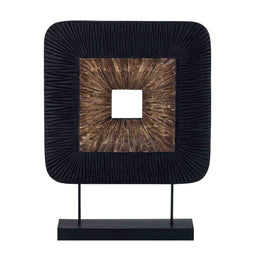 PTMD Deco Object Das - 40x8x30 cm - Hout - Bruin