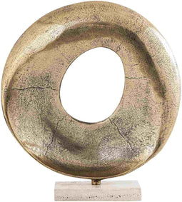 PTMD Deco Object Daweson - 38x10x41 cm - Aluminium - Messing