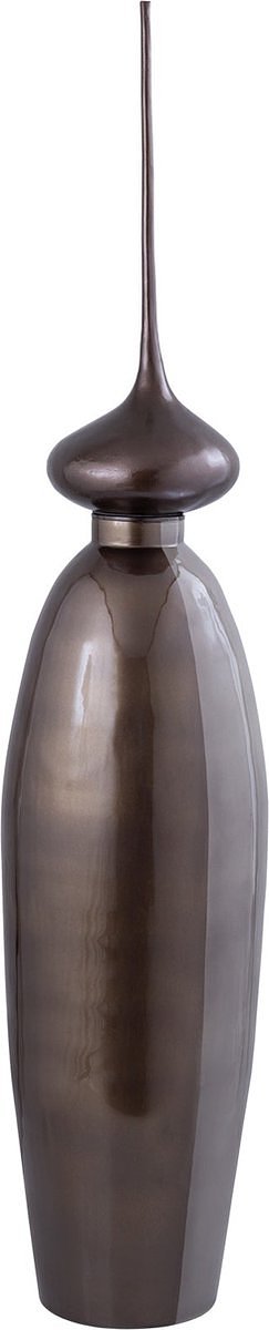 PTMD Deco Object Elinur - 26x26x135 cm - Glas - Creme