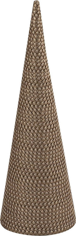 PTMD Deco Object Irhaa - 16x16x48 cm - Polyester - Taupe