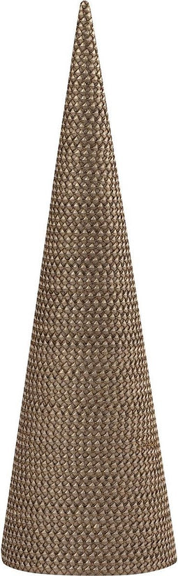 PTMD Deco Object Irhaa - 20x20x60 cm - Polyester - Taupe