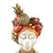 PTMD Deco Object Kaliesa - 15x15x24 cm - Polyester - Wit