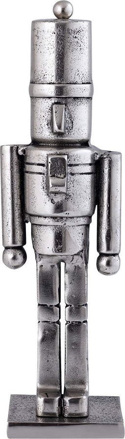 PTMD Deco Object Keiden - 9x9x33 cm - Aluminium - Zilver