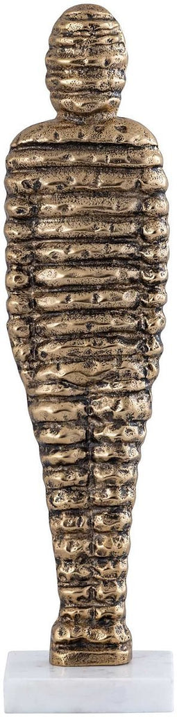 PTMD Deco Object Maida - 12x10x51 cm - Aluminium - Goud