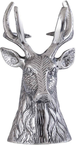 PTMD Deco Object Mirren - 17x12x22 cm - Aluminium - Zilver