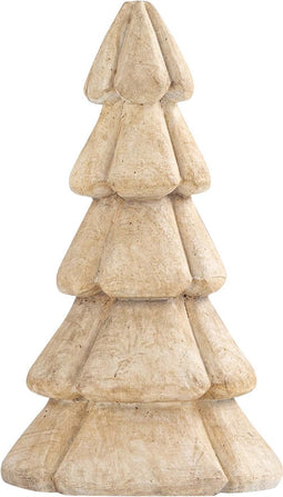 PTMD Deco Object Navis - 25x15x15 cm - Hout - Creme