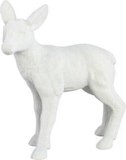 PTMD Deco object Rendier Saubia - 16x6x18 cm - Polyester - Creme