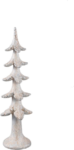 PTMD Deco Object Shefin - 16x16x55 cm - Cement - Creme